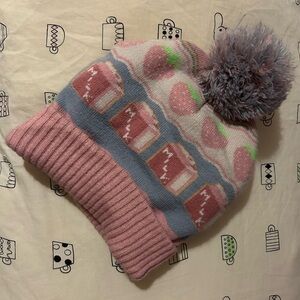 Strawberry Milk Beanie